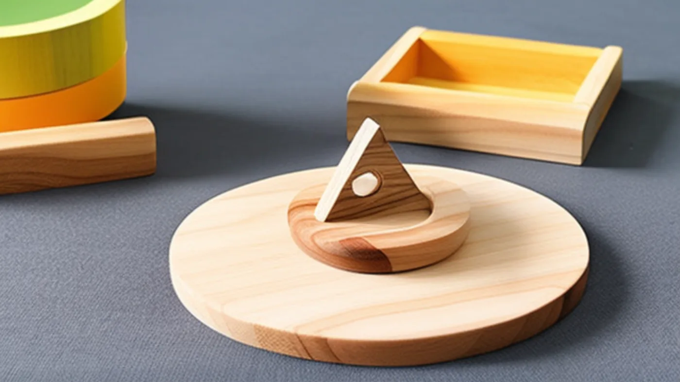 5jeu Montessori pour les enfants âgés d'un an